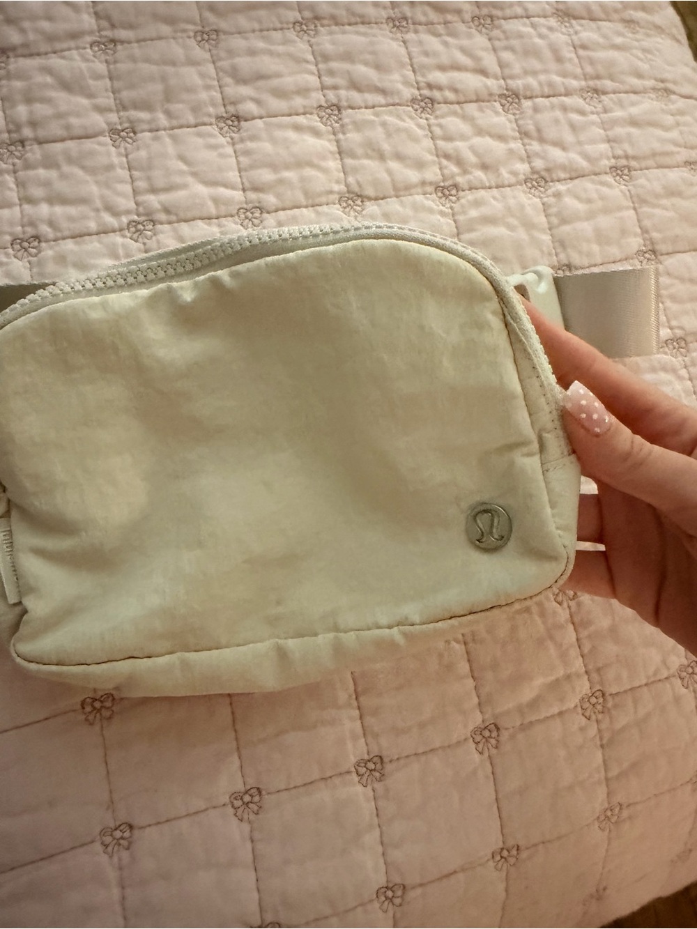 lululemon Cream Crossbody Belt Bag